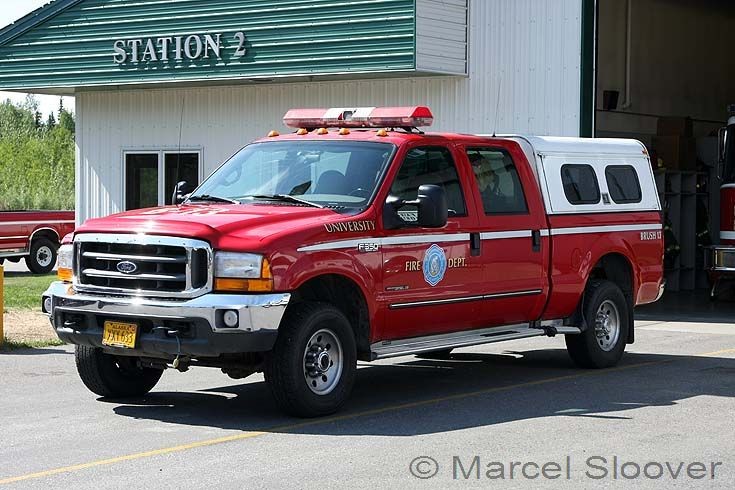 Brush 13 University Fire dept Ford