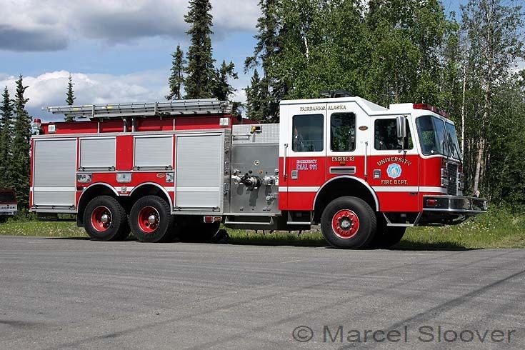 UAF Fire dept Engine 12 KME