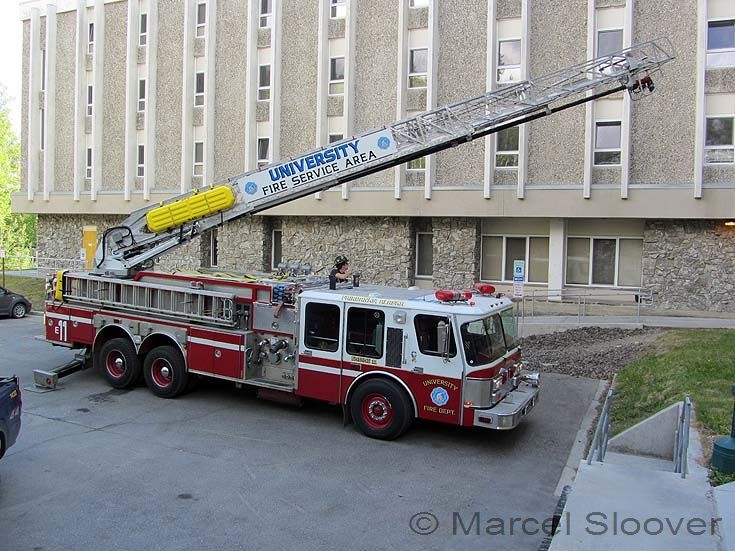 UAF Fire dept Fairbanks  Engine 11 Pierce