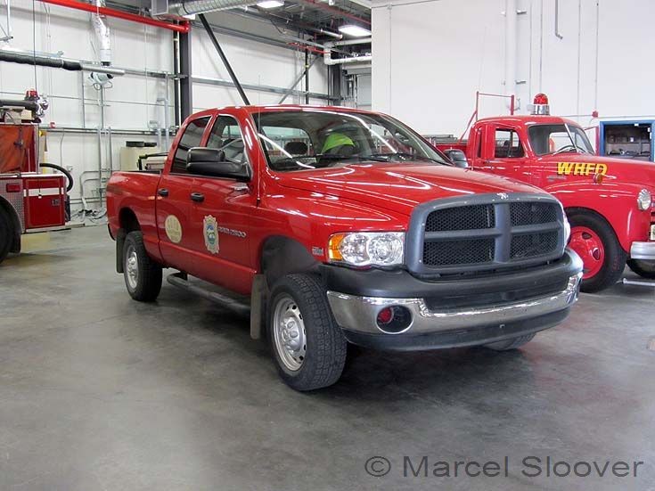 Whitehorse Fire dept Dodge 2500