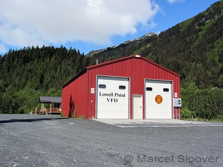Lowell Point Fire station AK 
