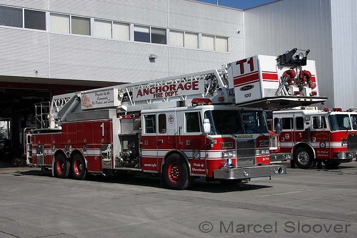 Downtown Truck 1 Anchorage Fire department