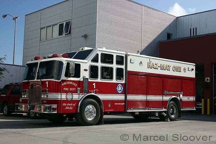 Haz-Mat One Anchorage Fire deparmtent Alaska
