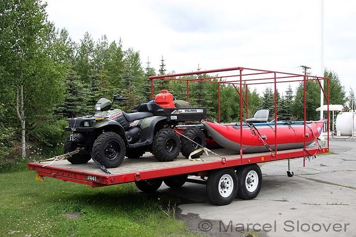 Boat Trailer Fire station 11 Eagle River AK