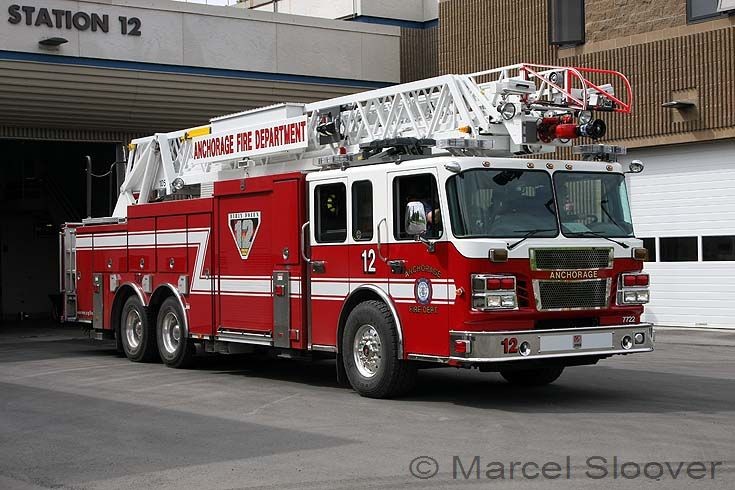 Ladder 12 Anchorage Fire dept.