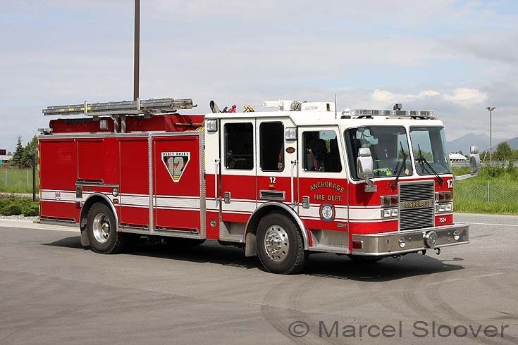 Engine 12 KME Anchorage Fire dept
