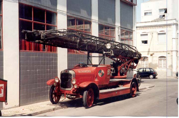 Bombeiros de Alhandra Portugal Historic Ladder