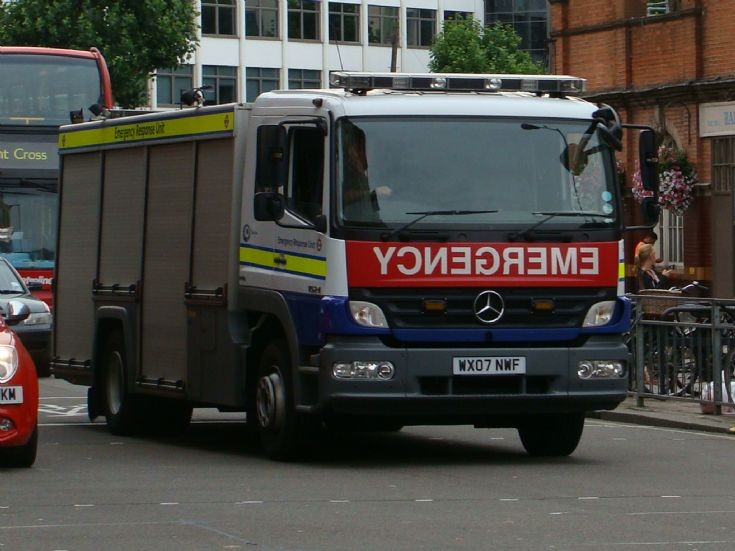 Mercedes Benz Rescue London Transport WX07 NWF