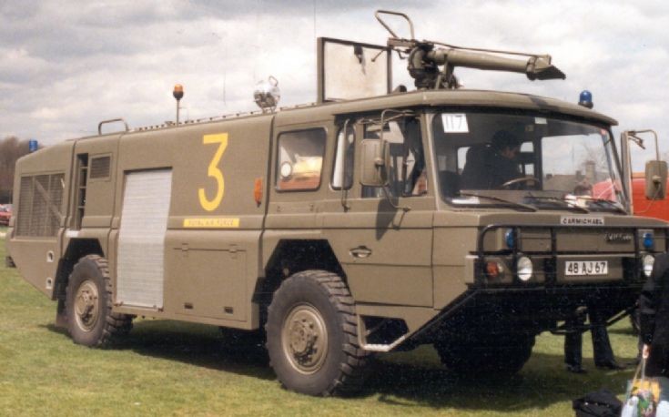 RAF Scammell/Carmichael MkX Crash Tender