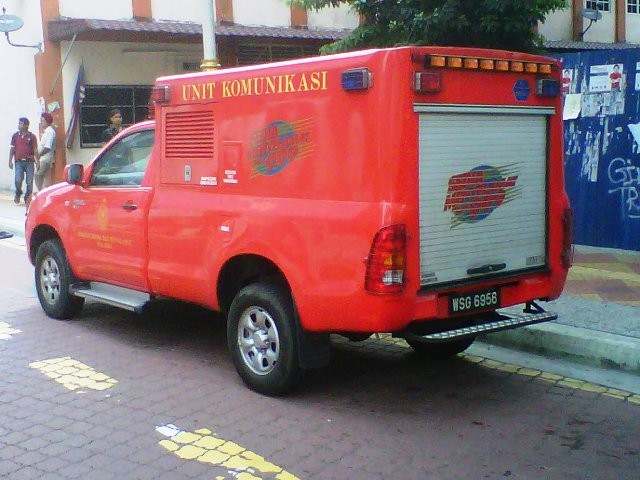 Malaysia Fire & Rescue Toyota Communications Unit