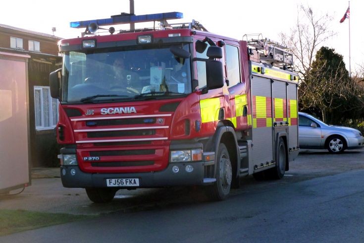 Notts Fire & Rescue Scania FJ56FKA
