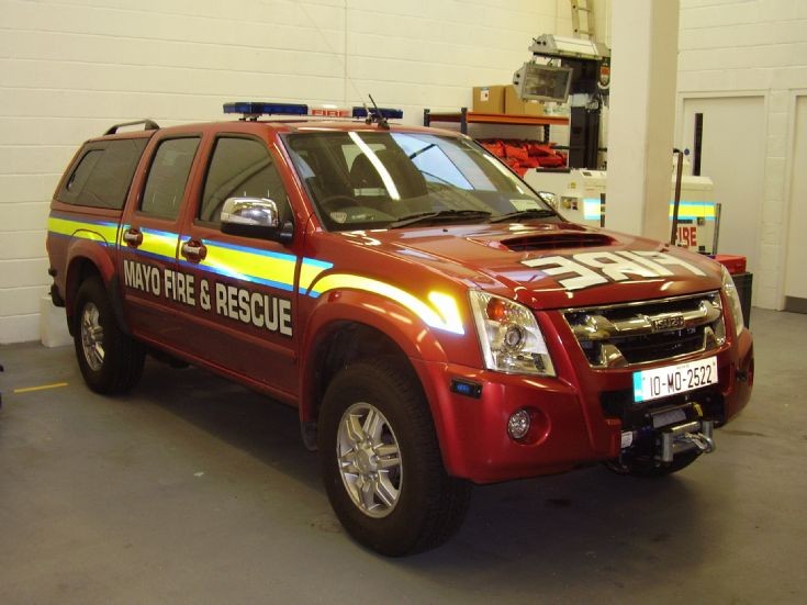 Mayo Fire Brigade Isuzu Fire Appliance.