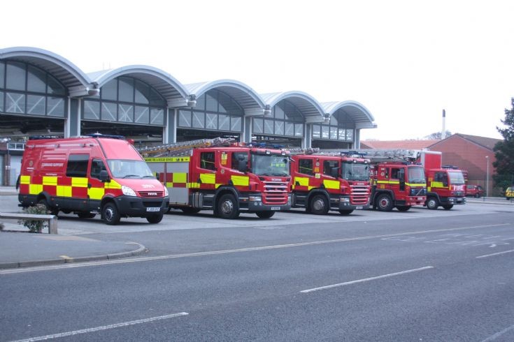 Mansfield Fire Station Line UP 2012