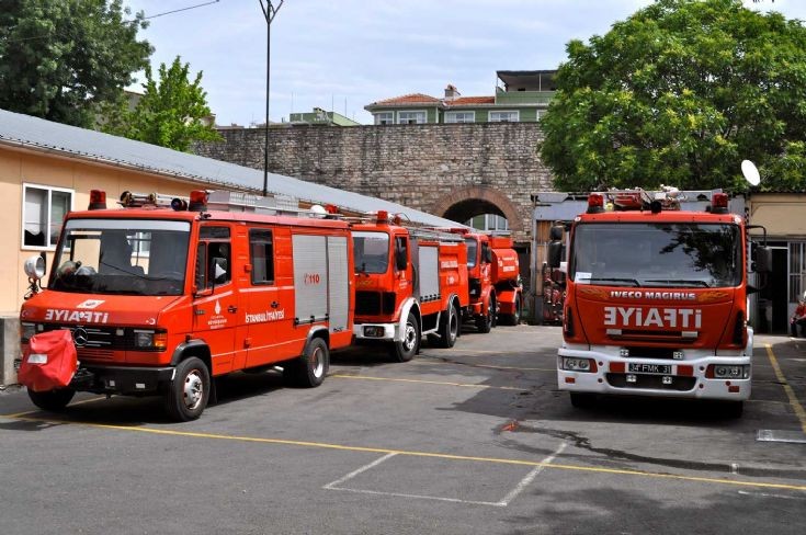 the fleet Istanbul Fire dept