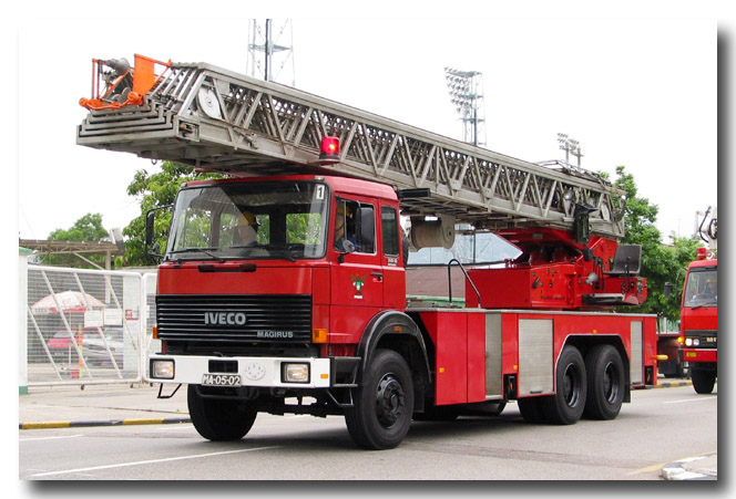 Single cab Iveco Magirus TL Macau