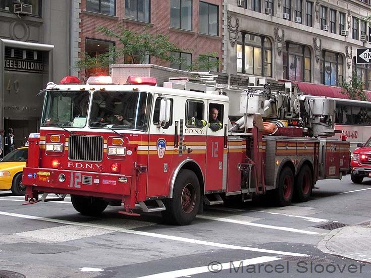 Ladder 12 FDNY Seagrave Manhattan