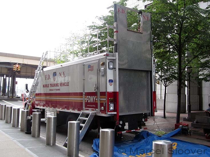 Mobile Training Vehicle FDNY back