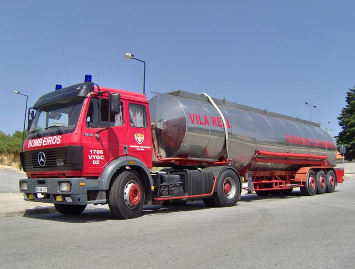 Bombeiros Vila Real Portugal Mercedes Watertanker 