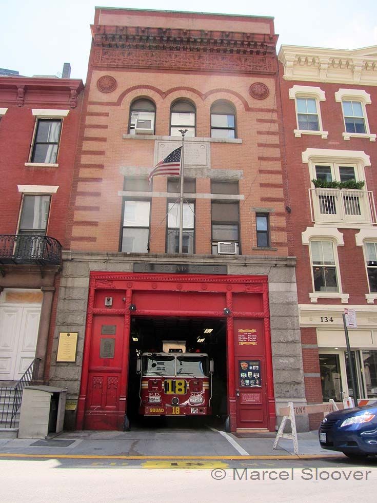 Fire House Squad 18 Manhattan FDNY