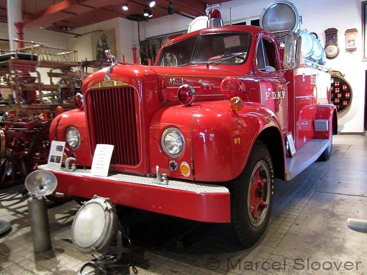 Mack Searchlight Fire museum FDNY front