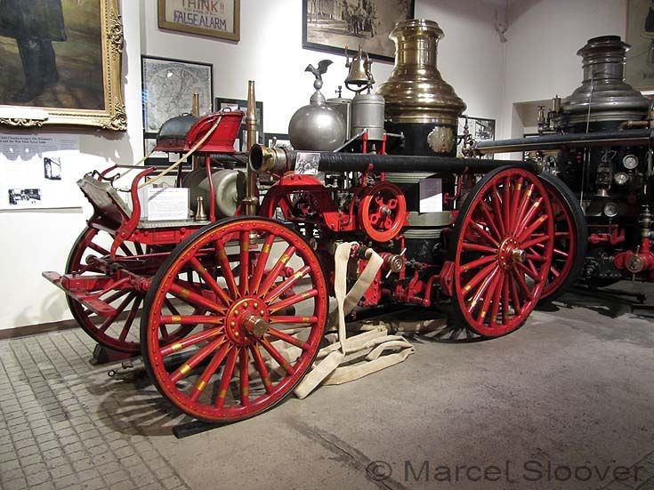 Fire Engines Photos Horse drawn Steam engine Fire museum NYC