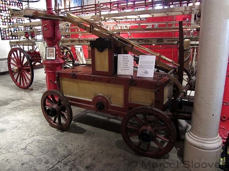 Farnam pump 1840 Fire museum NYC