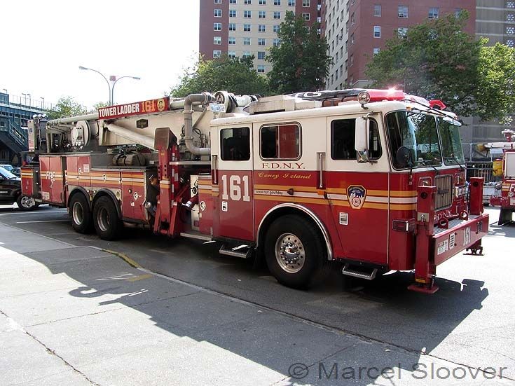 Seagrave Tower Ladder 161 Coney Island