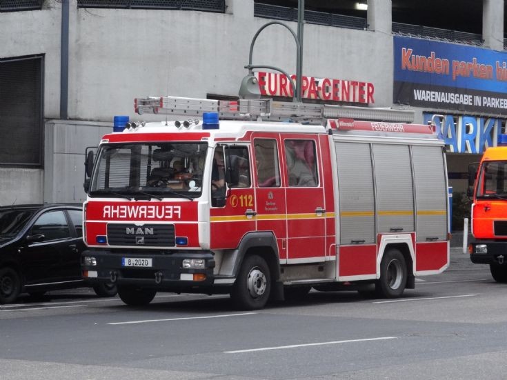 MAN Pumper Feuerwehr Berlin B2020