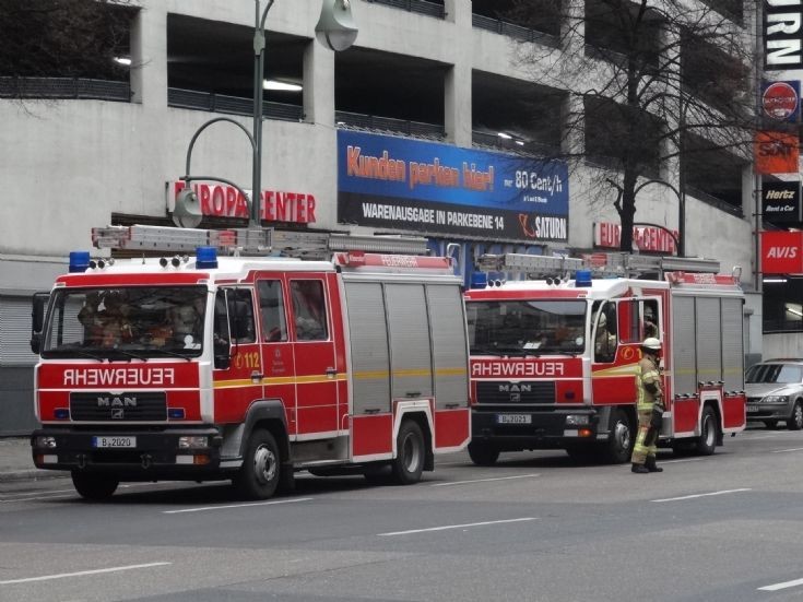 MAN Pumpers Berliner Feuerwehr