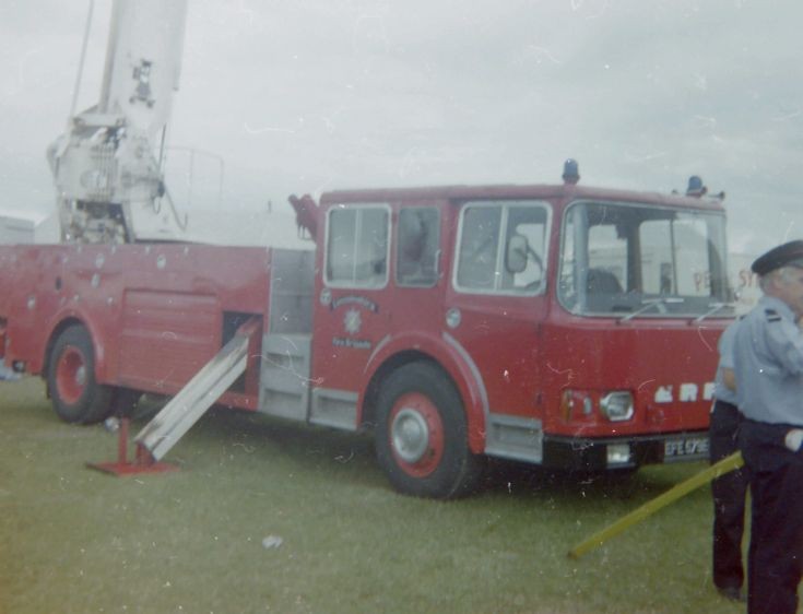 Lincoln City Fire Brigade ERF EFE 579 E