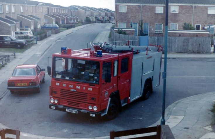 Humberside Fire Brigade Dennis C551CRH