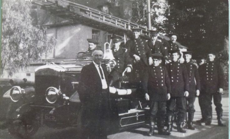 Dawlish's first fire engine