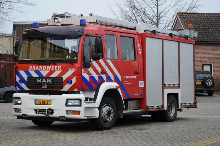 Brandweer Lekkerkerk MAN BS-BL-21