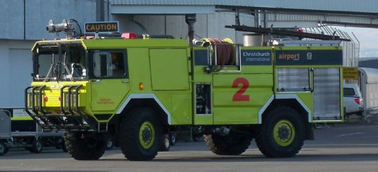 MAN Airport Crash Tender Christchurch NZL