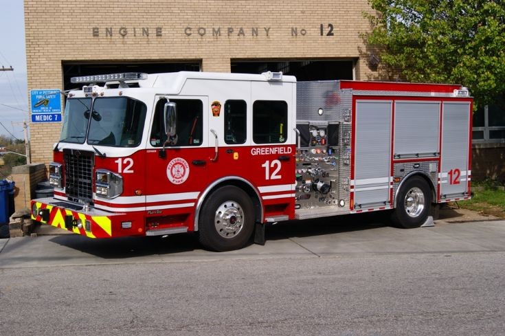 Pittsburgh Bureau of Fire Engine 12