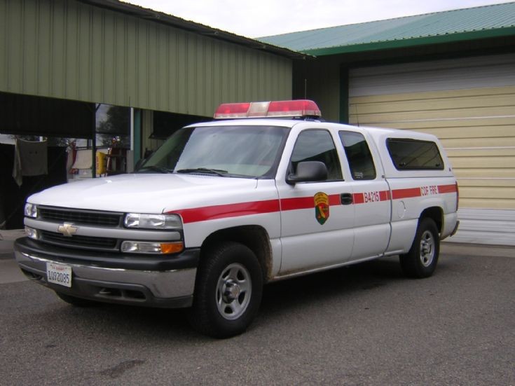 Cal Fire / CDF Fire Chevrolet Fire Vehicle