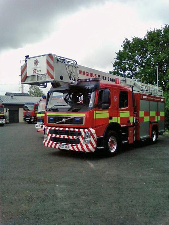A.R.P Volvo Falkirk fire station