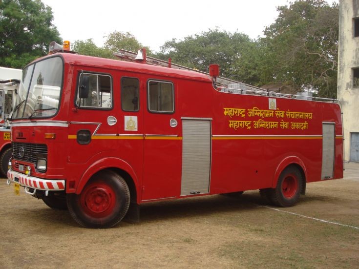 Mumbai fire brigade Tata pump