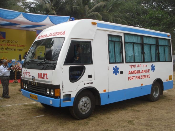 Mumbai Port Fire service Ambulance
