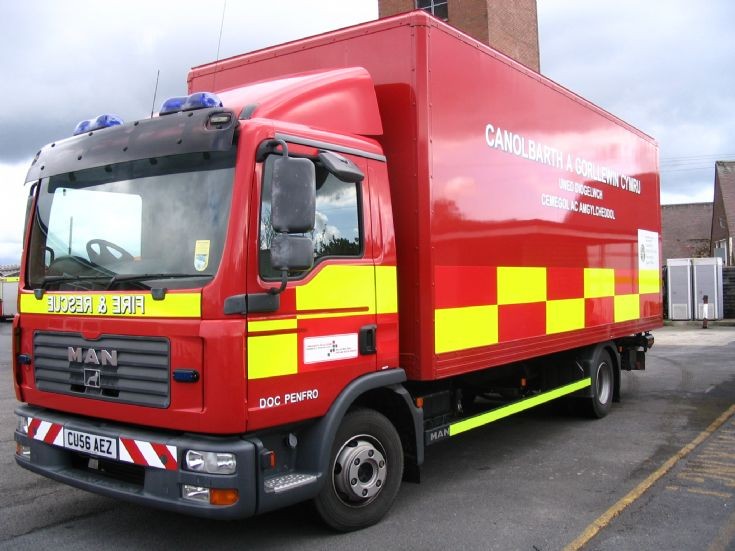 Pembroke Dock - Mid and West Wales CU56 AEZ