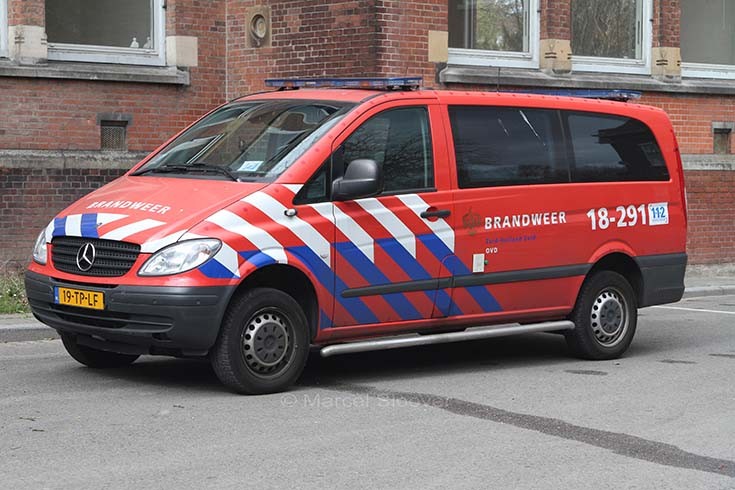 Brandweer Dordrecht Mercedes Vito 18-291