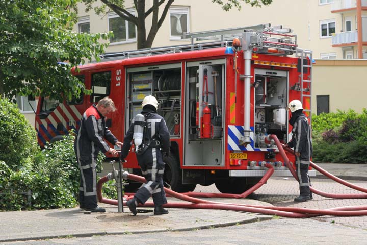 Brandweer Wateringen crew in action