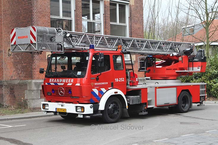 Brandweer Dordrecht Mercedes Magirus Ladder 18-252