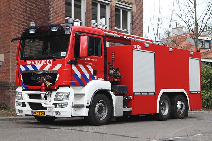 Brandweer Dordrecht MAN DRV Foam tender