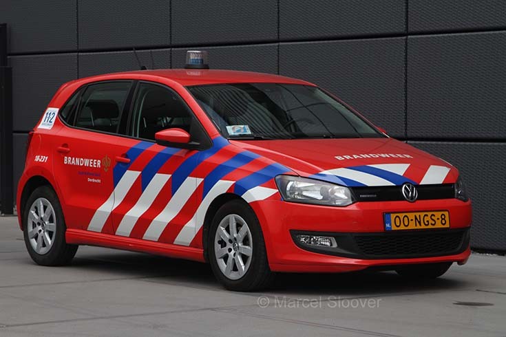 Brandweer Dordrecht VW Polo 18-231