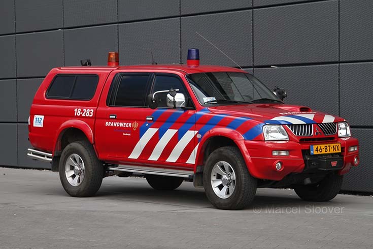 Brandweer Dordrecht Mitsubishi 18-283
