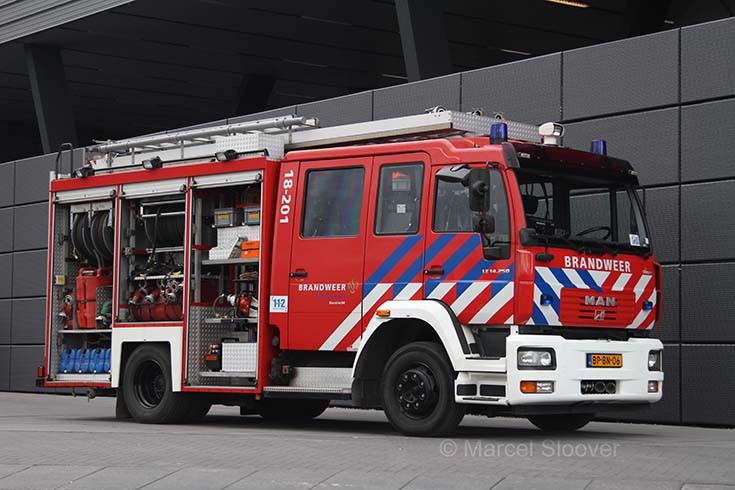 Brandweer Dordrecht MAN HDS 18-201
