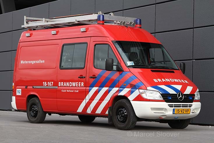 Brandweer Dordrecht Mercedes Sprinter 18-167