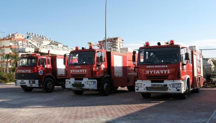 Düden Fire Station Vehicles lineup