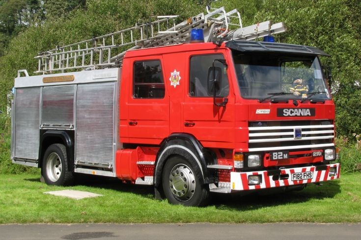 Strathclyde Fire Brigade (F182 FHS) Scania